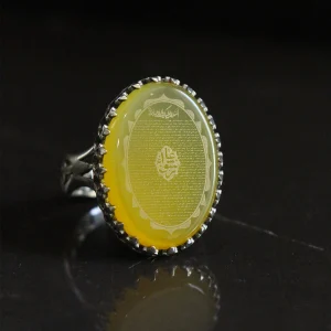 انگشتر عقیق یس
